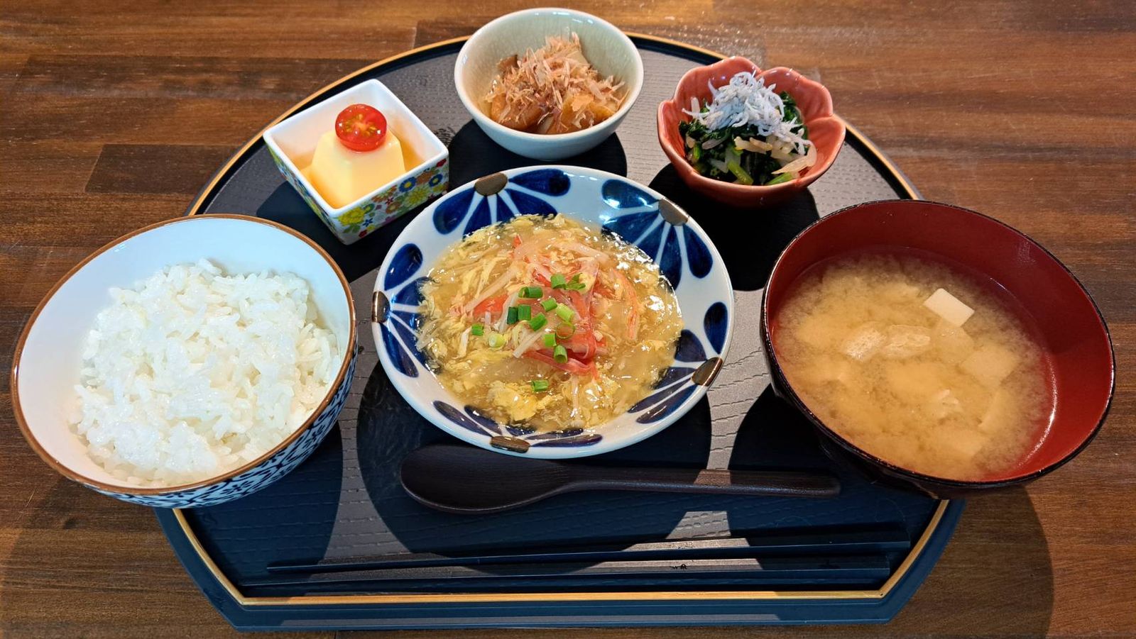 手づくり定食の一例