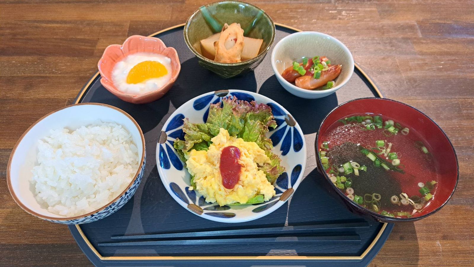 手づくり定食の一例